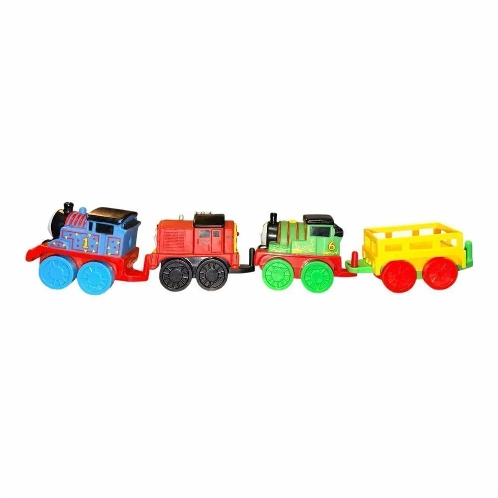 Thomas & Friends Discover Junction Thomas Percy Salty & Wagon Toy Lot 2010